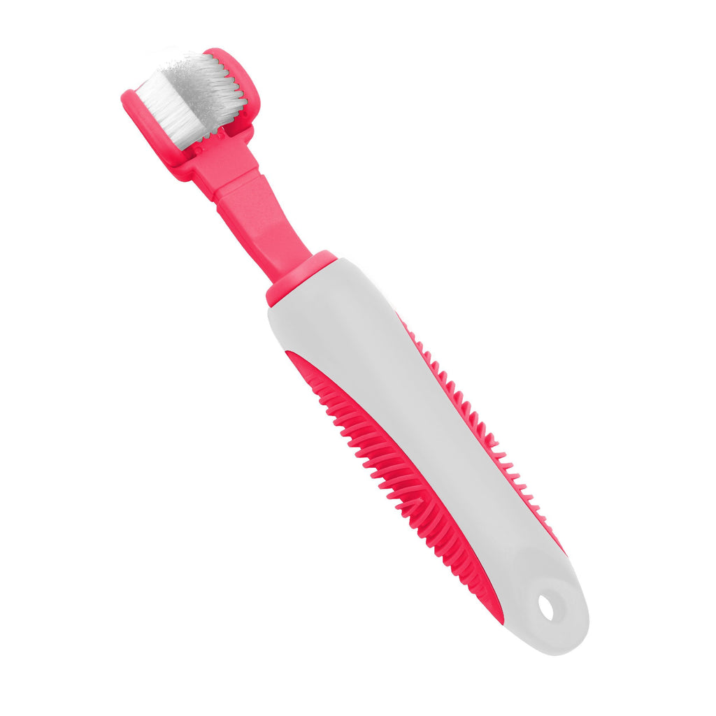 Denta-Clean Dual-Sided Pet Toothbrush for Dogs & Cats