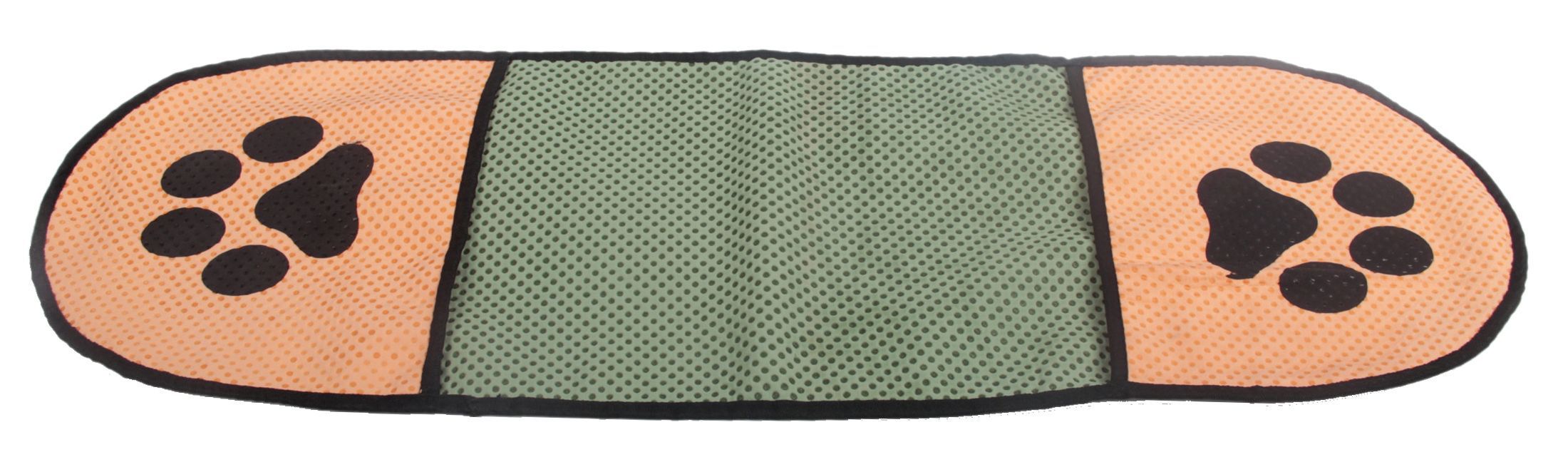 Pet Life Dry-Aid Microfiber Dual-Pocket Pet Towel, 25.6" x 8.27"