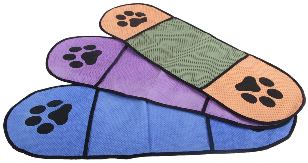 Pet Life Dry-Aid Microfiber Dual-Pocket Pet Towel, 25.6" x 8.27"