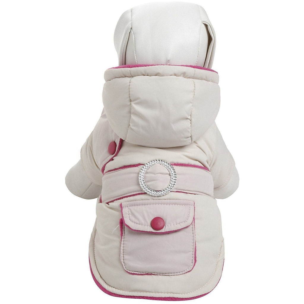Dog Jacket with 3M Thinsulate Insulation and Diamond Buckle