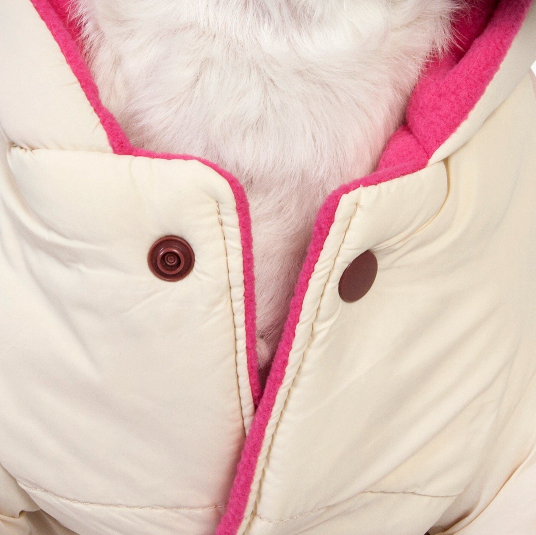 Dog Jacket with 3M Thinsulate Insulation and Diamond Buckle
