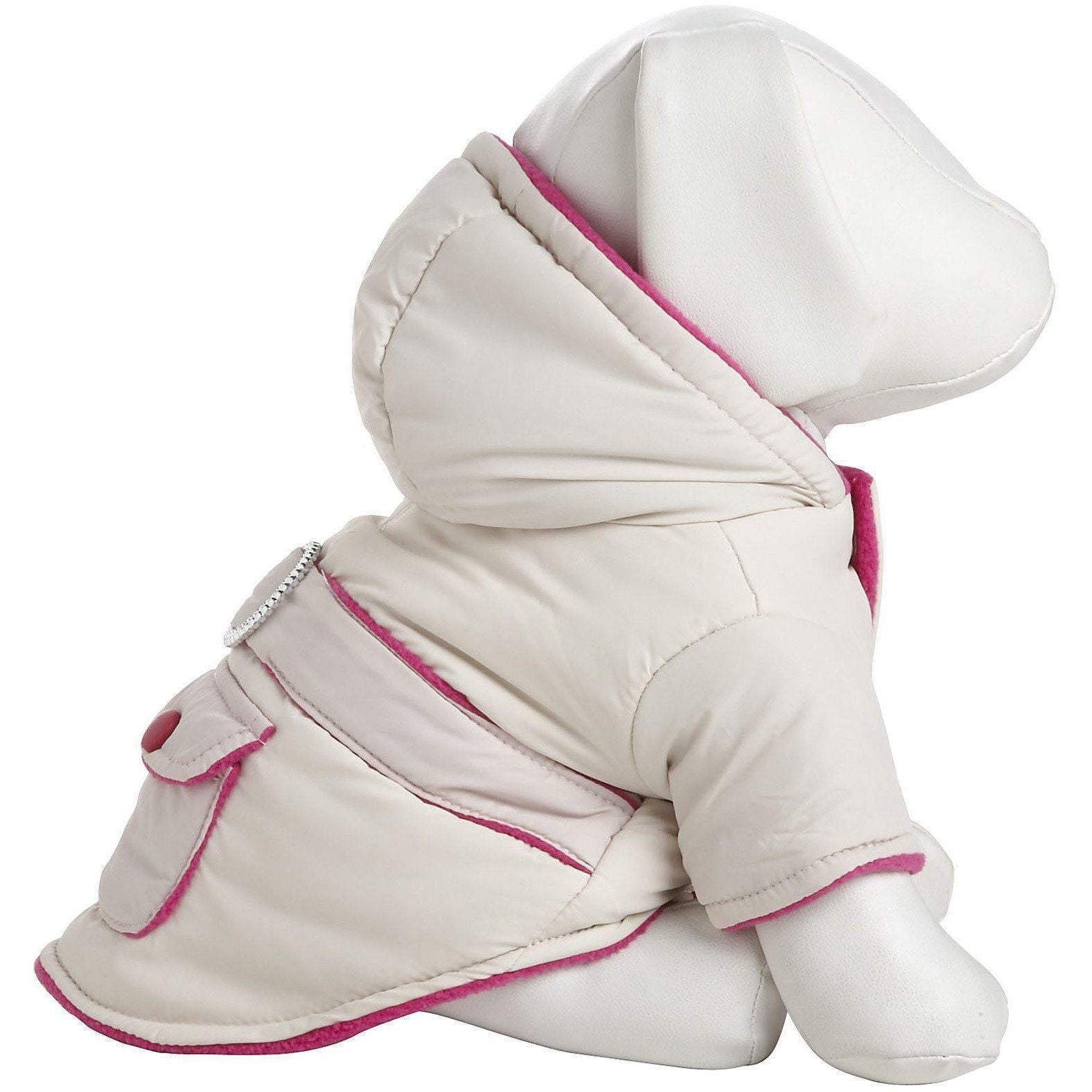 Dog Jacket with 3M Thinsulate Insulation and Diamond Buckle