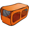Dual Mesh Window Collapsible Pet Tent for Large or Multiple Pets