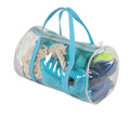Dog Toy Gift Set with Blue-Themed Duffle Bag, 8-Piece