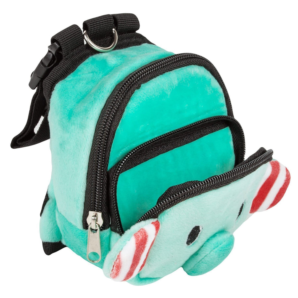 Dog Harness Backpack with Elephant Design and Dual Pockets