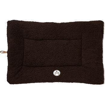 Reversible Eco-Paw Pet Bed Mat with Fleece and Polyester-Cotton