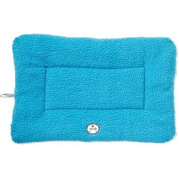 Reversible Eco-Paw Pet Bed Mat with Fleece and Polyester-Cotton