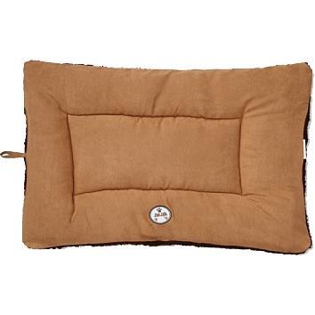 Reversible Eco-Paw Pet Bed Mat with Fleece and Polyester-Cotton