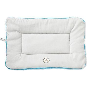 Reversible Eco-Paw Pet Bed Mat with Fleece and Polyester-Cotton