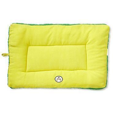 Reversible Eco-Paw Pet Bed Mat with Fleece and Polyester-Cotton