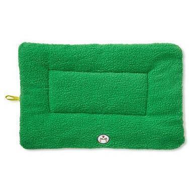 Reversible Eco-Paw Pet Bed Mat with Fleece and Polyester-Cotton