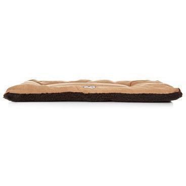 Reversible Eco-Paw Pet Bed Mat with Fleece and Polyester-Cotton