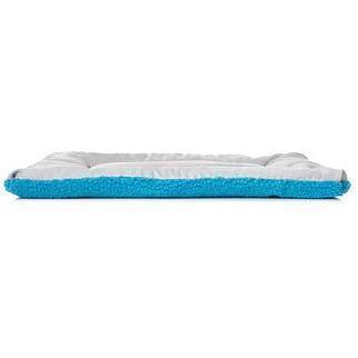 Reversible Eco-Paw Pet Bed Mat with Fleece and Polyester-Cotton