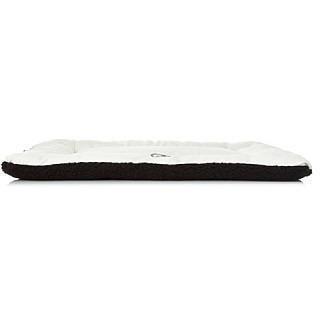 Reversible Eco-Paw Pet Bed Mat with Fleece and Polyester-Cotton