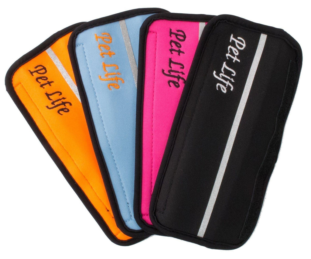 Extreme-Neoprene Reflective Joint Support Sleeves for Pets, Set of 4