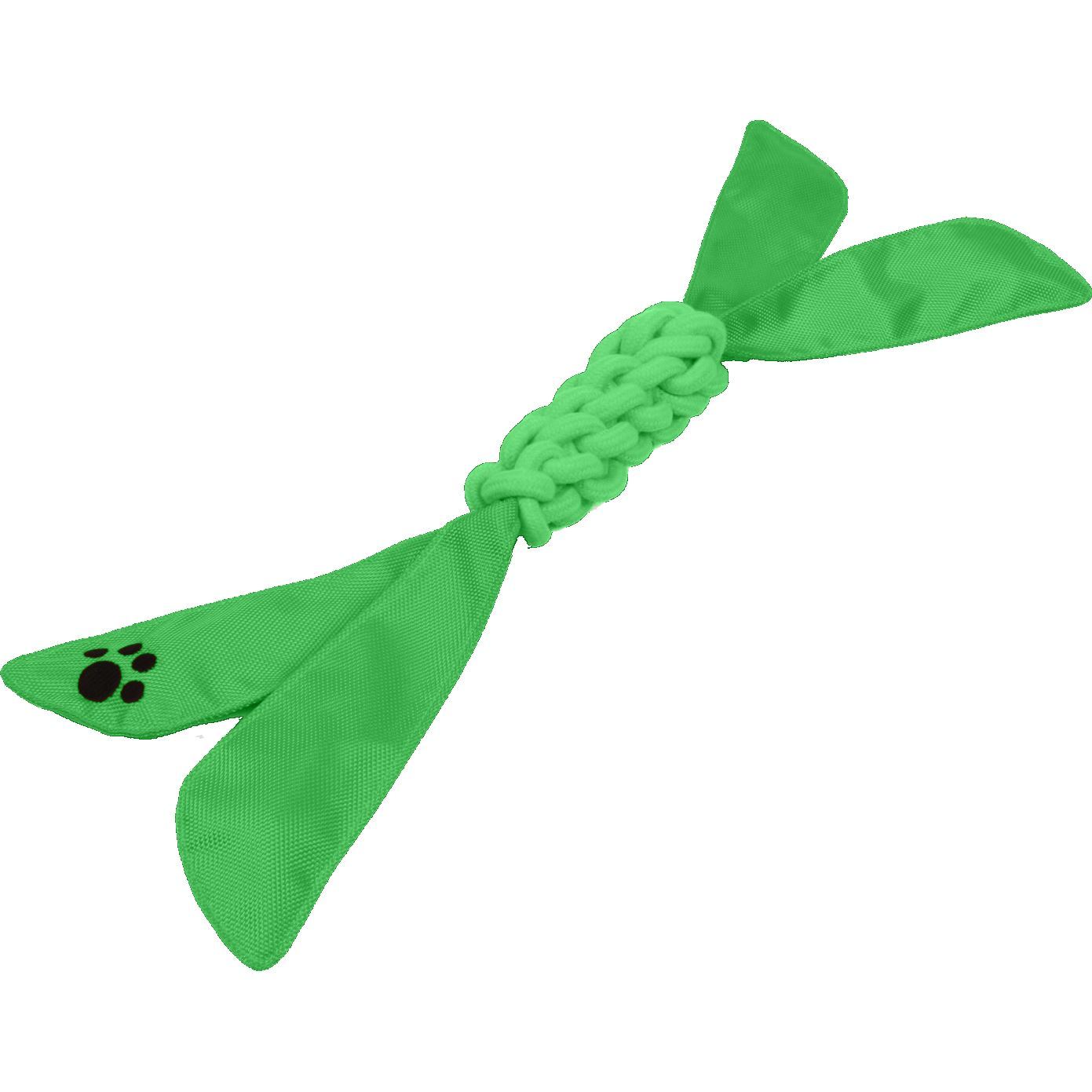 Extreme Twist Jute and Nylon Squeak Dog Toy
