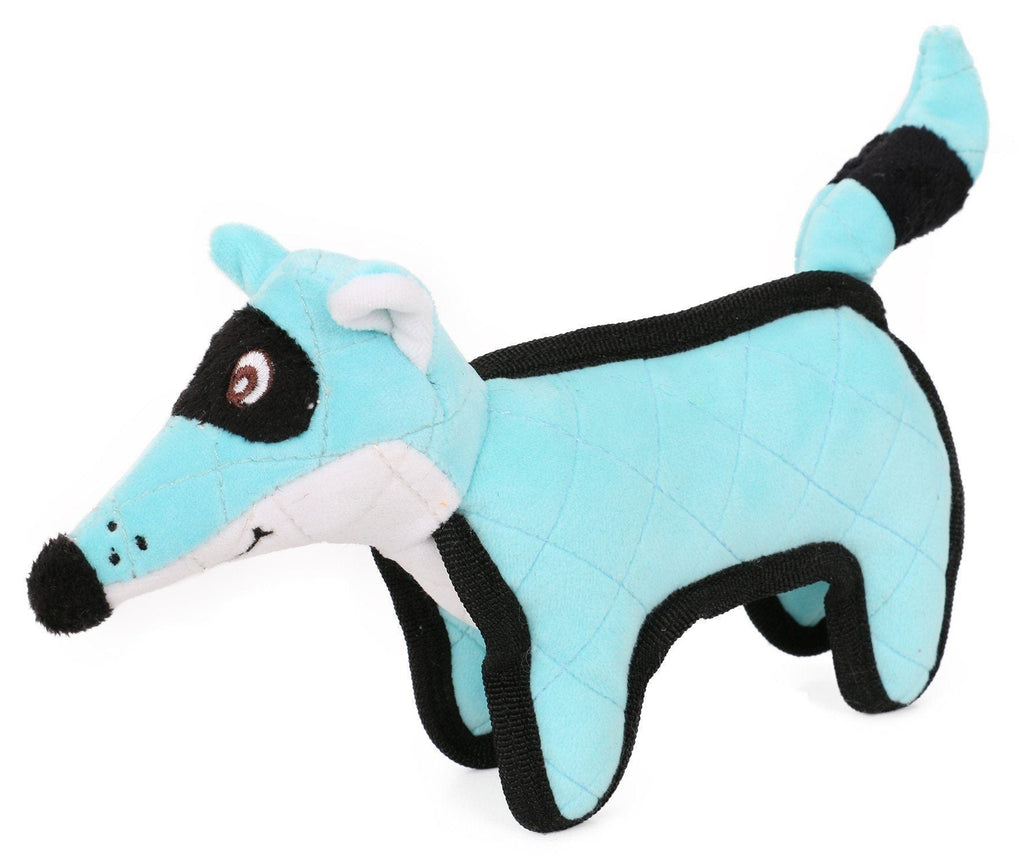 Animated Quilted Plush Dog Toy with Squeaker, 7.87"