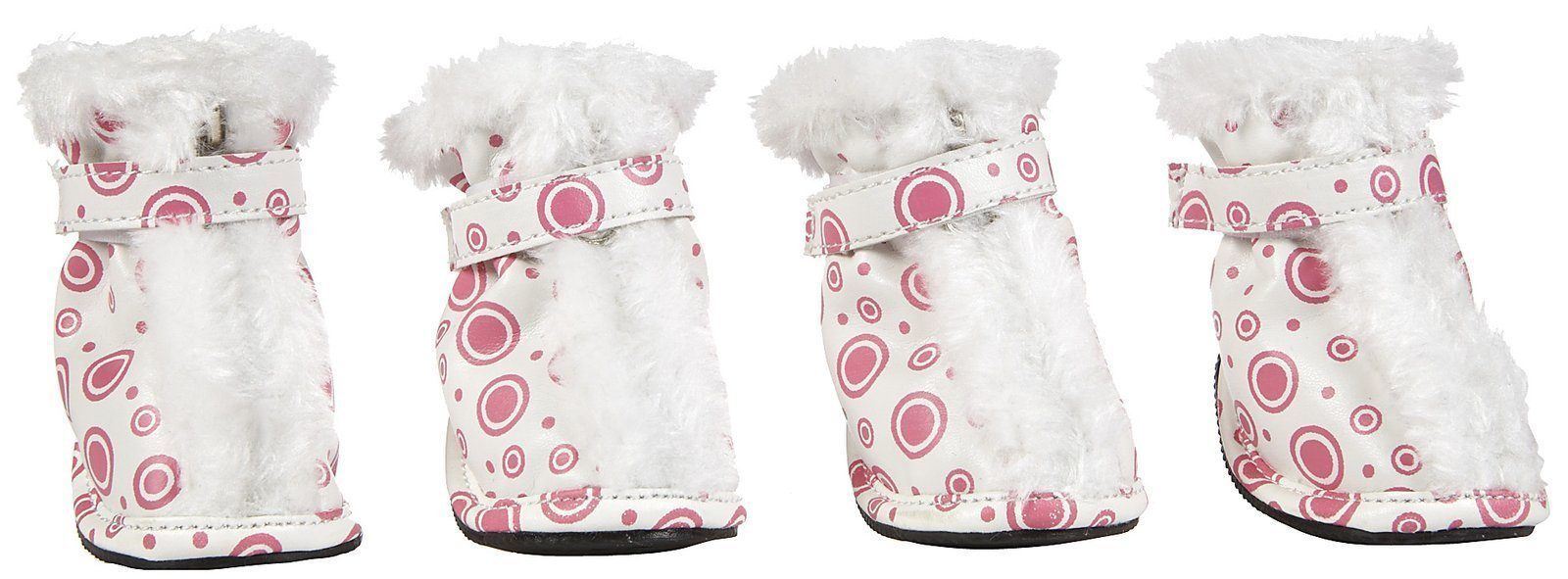 Waterproof Dog Boots with Thinsulate and Faux Fur Lining