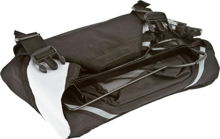 Collapsible Bike Carrier for Small Dogs and Puppies, Front Handlebar Mount