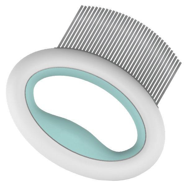 Knuckler Handheld Flexible Grooming Rake Comb for Cats & Dogs