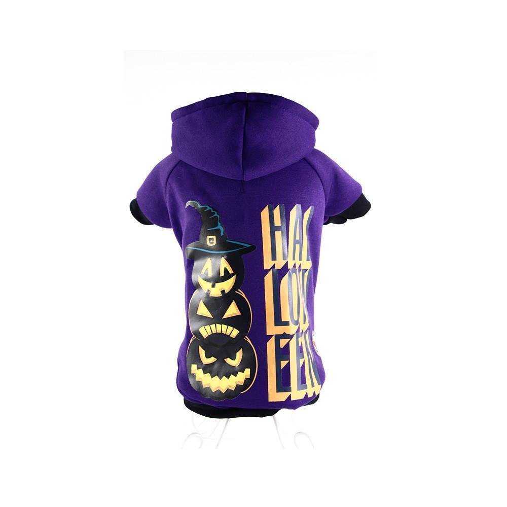 LED Snowman Hooded Pet Sweater with Leash Slit