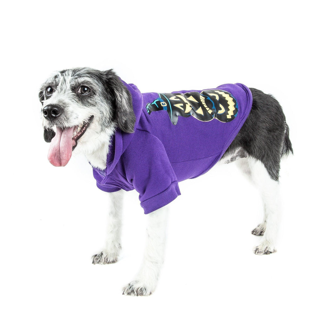 LED Snowman Hooded Pet Sweater with Leash Slit