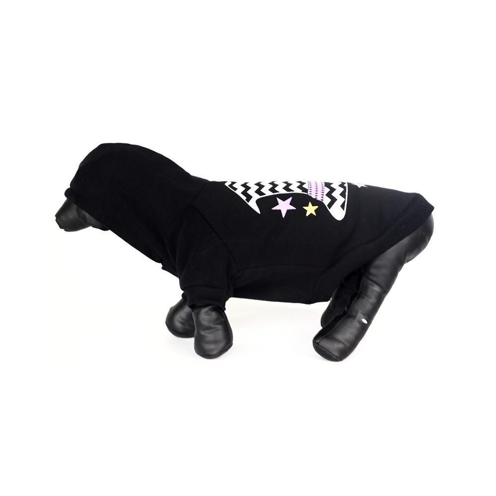 LED Santa Hat Pet Sweater with Leash Slit