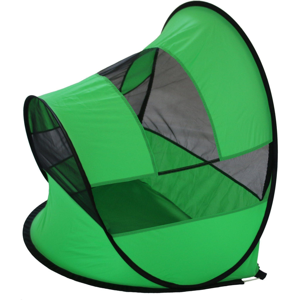 Modern Curved Collapsible Outdoor Pet Tent with Mesh Panels