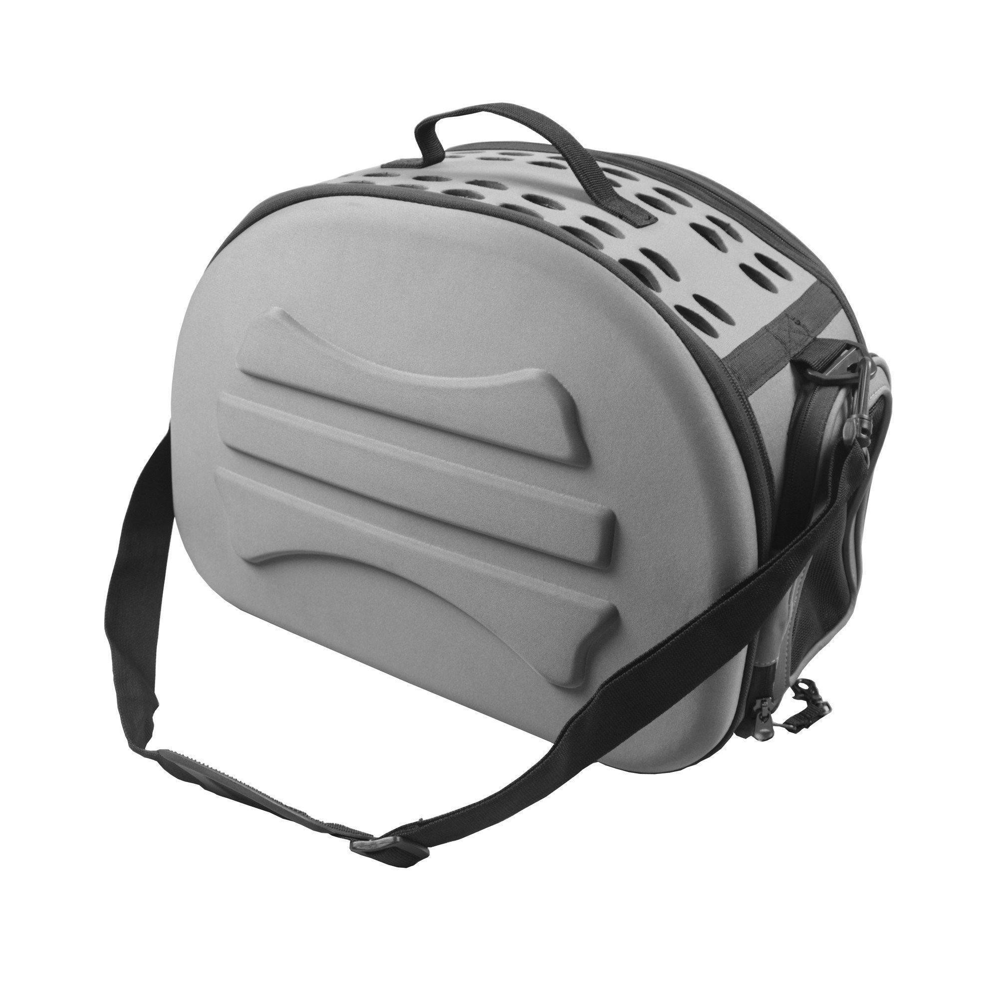 Collapsible PVC Pet Carrier with Foam Core, 18.2" x 11.4" x 13.3"