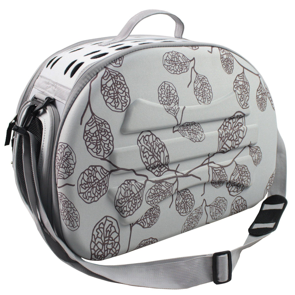 Collapsible PVC Pet Carrier with Foam Core, 18.2" x 11.4" x 13.3"