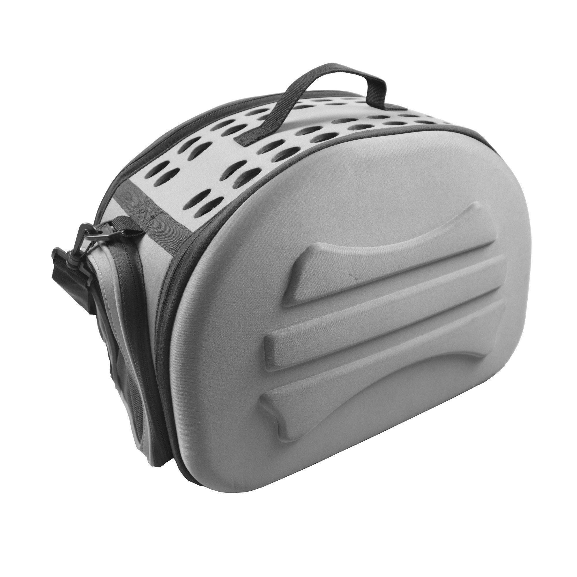 Collapsible PVC Pet Carrier with Foam Core, 18.2" x 11.4" x 13.3"