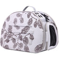 Collapsible PVC Pet Carrier with Foam Core, 18.2" x 11.4" x 13.3"
