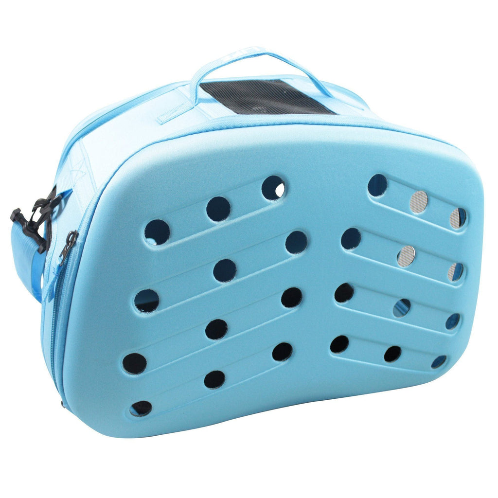 Collapsible Pet Carrier for Small to Medium Pets, 18.2" x 11.4" x 13.3"