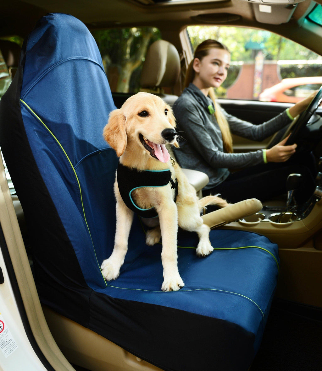 Pet Life Open Road Single Car Seat Cover, Waterproof, 48" x 24"