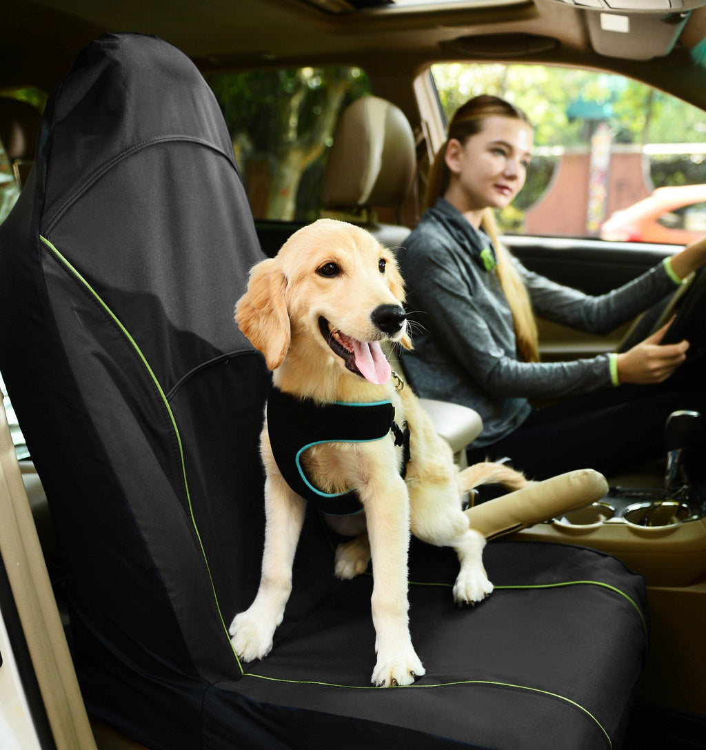 Pet Life Open Road Single Car Seat Cover, Waterproof, 48" x 24"
