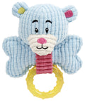 Plush Squeaking Teething Toy for Puppies, Small Dogs & Cats, 6.1"