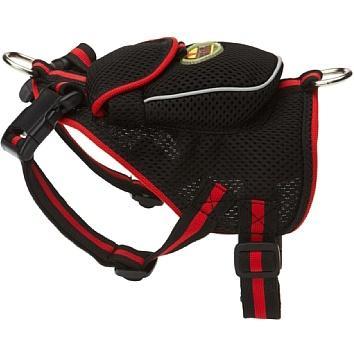 Mesh Pet Harness With Pouch – Adjustable, Breathable Design