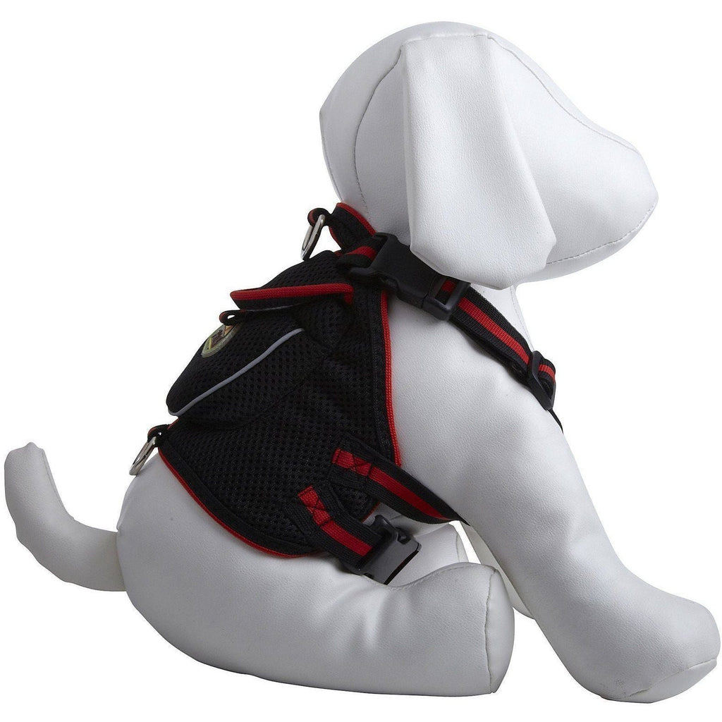 Mesh Pet Harness With Pouch – Adjustable, Breathable Design