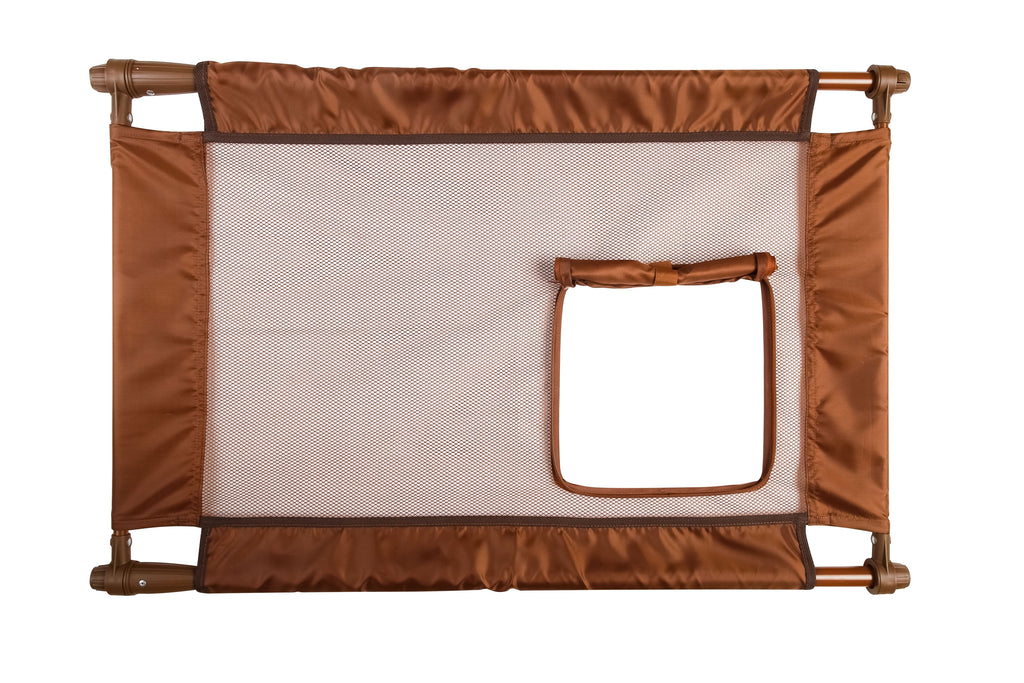 Collapsible Adjustable Pet Gate for Small Dogs and Cats, Mesh Door