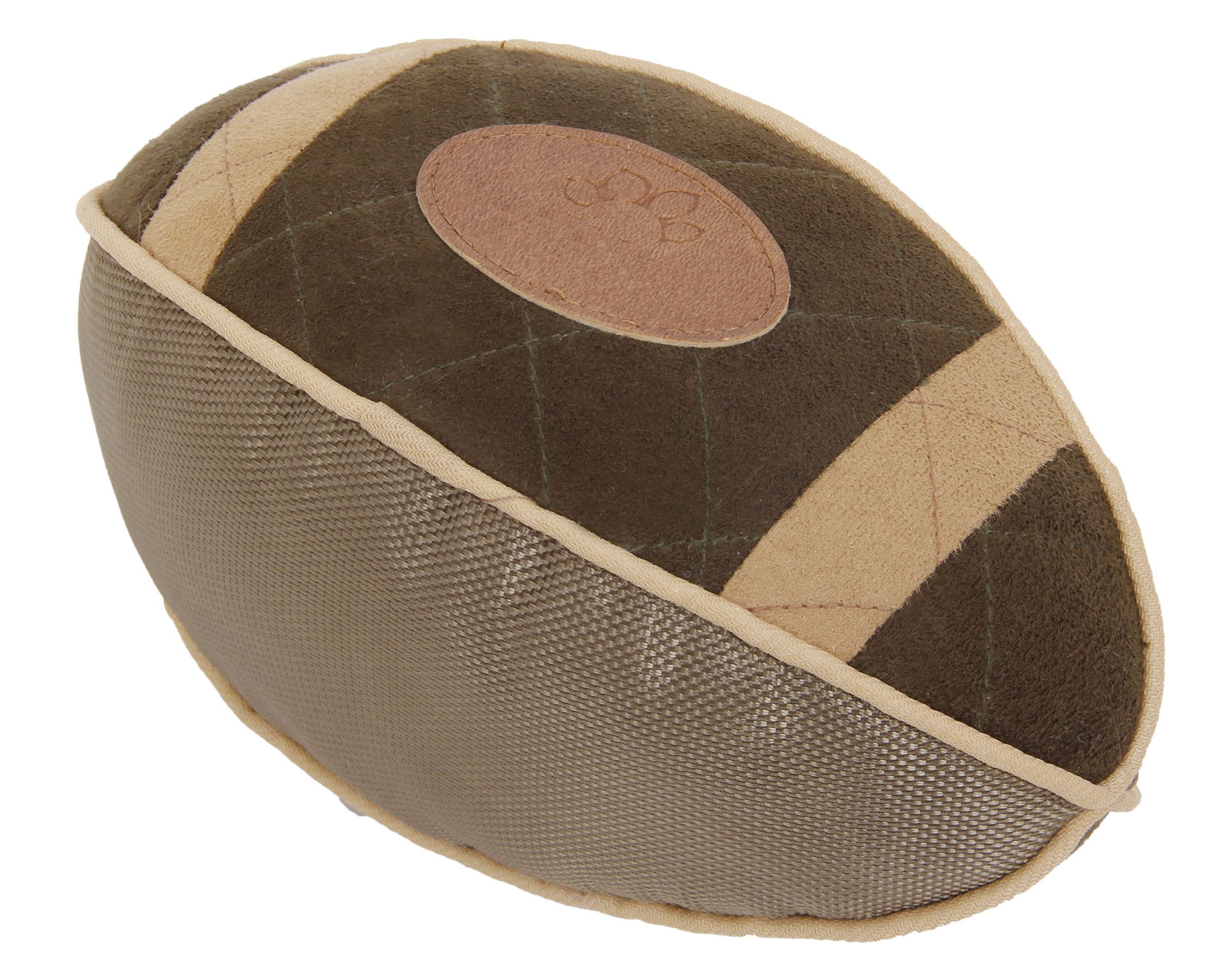 Football Dog Toy, Durable Oxford Nylon, 7.87" for Medium/Large Dogs