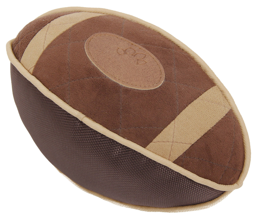 Football Dog Toy, Durable Oxford Nylon, 7.87" for Medium/Large Dogs
