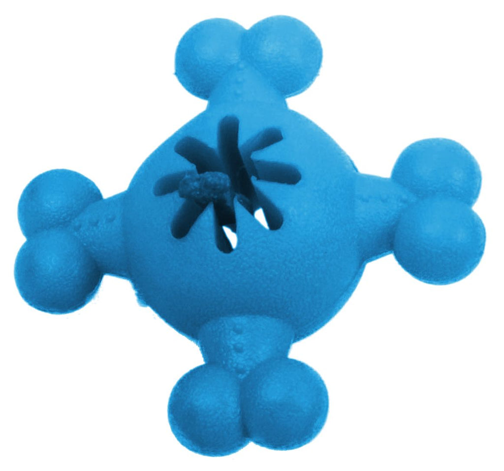 Quadra-Bone Treat Dispensing Dog Toy, Durable TPR, 5.2"