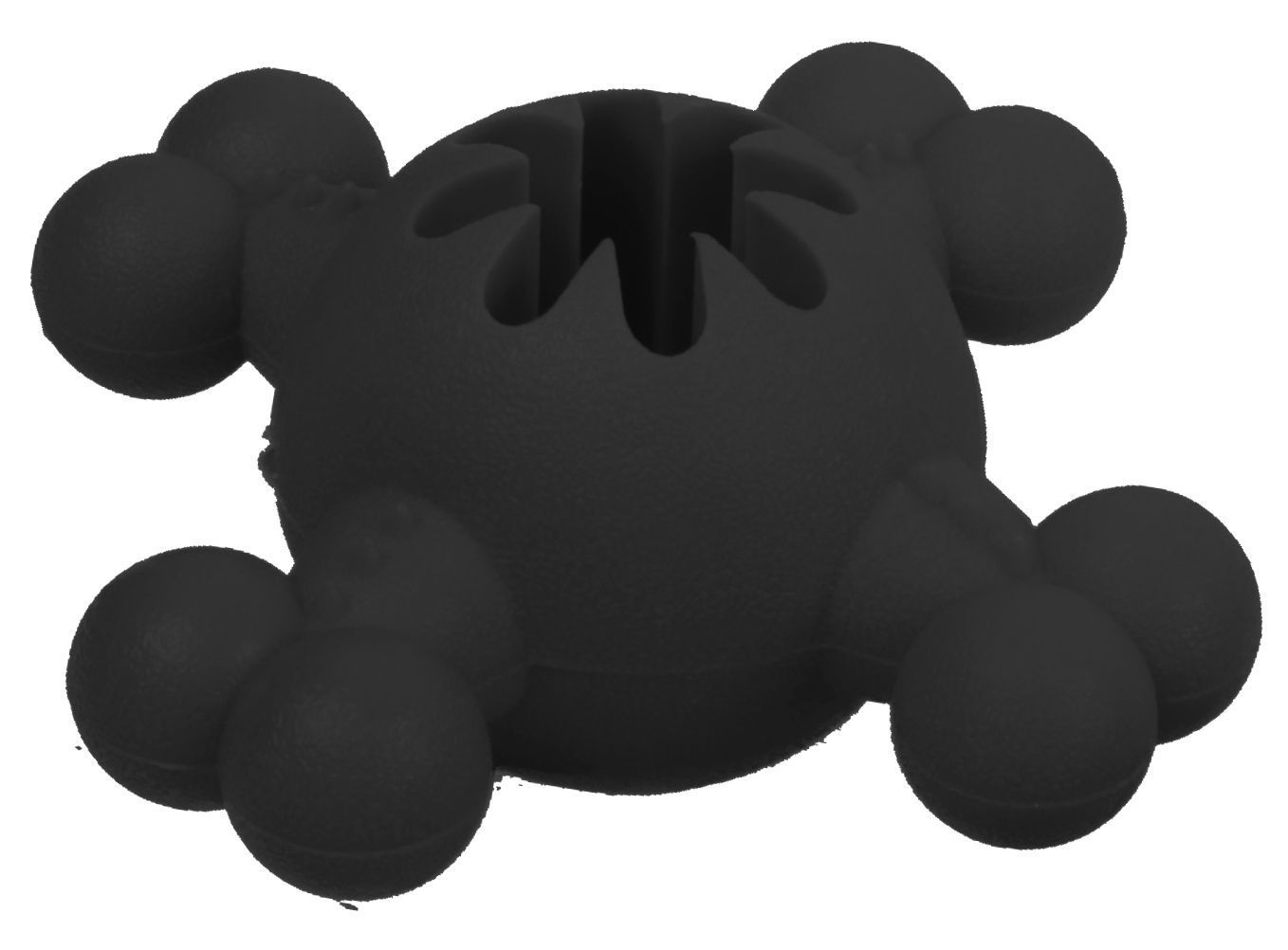 Quadra-Bone Treat Dispensing Dog Toy, Durable TPR, 5.2"