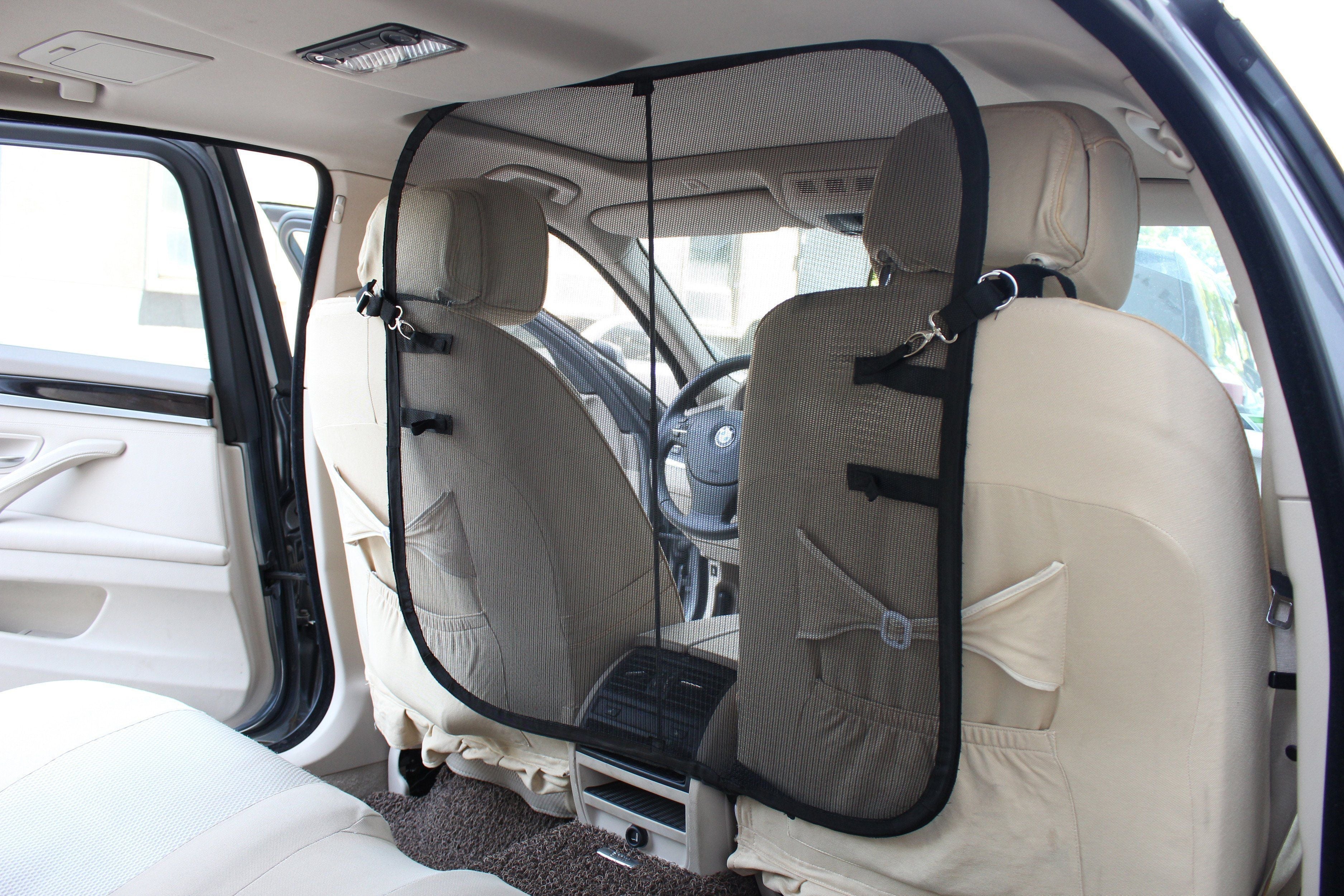 Folding Mesh Backseat Car Barrier for Pets and Children, 32"x31"