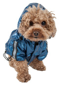 Reflecta-Sport Windbreaker Dog Raincoat Jacket with Removable Hood