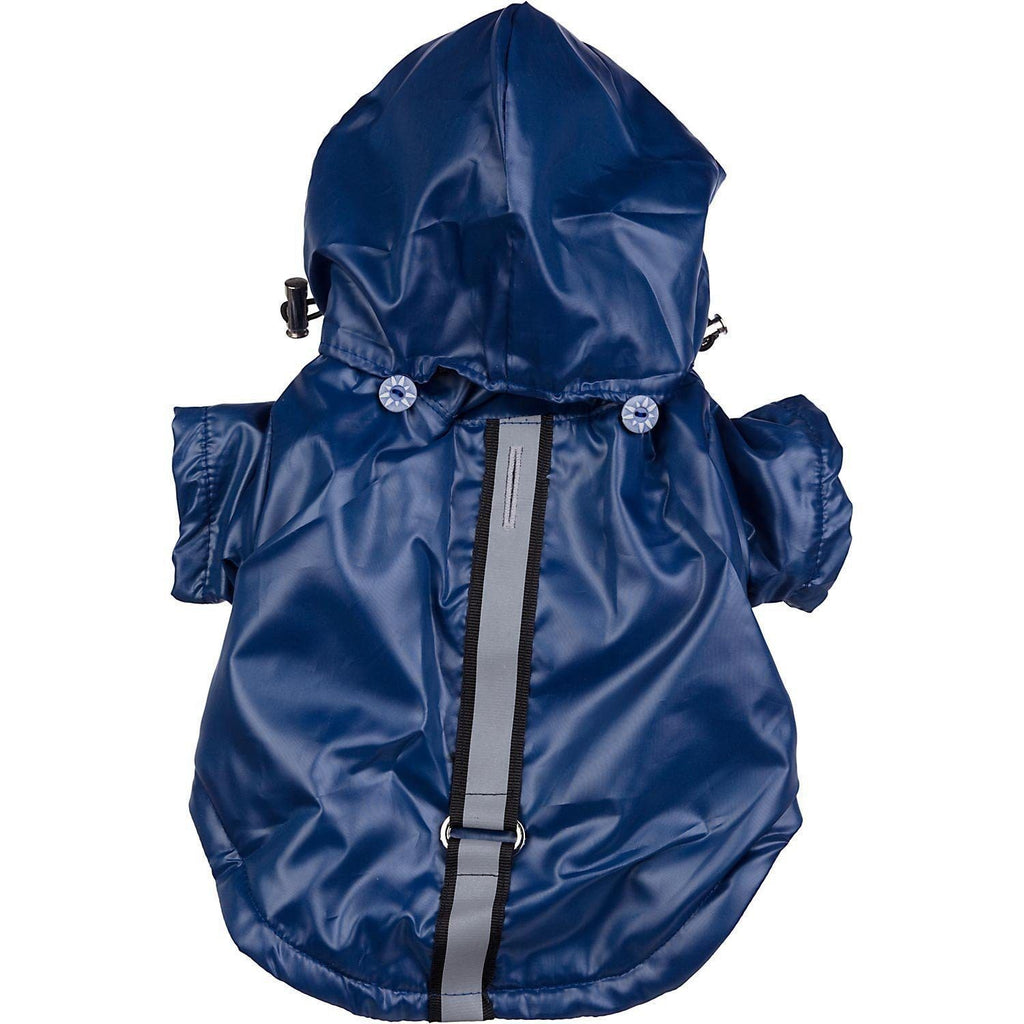 Reflecta-Sport Windbreaker Dog Raincoat Jacket with Removable Hood