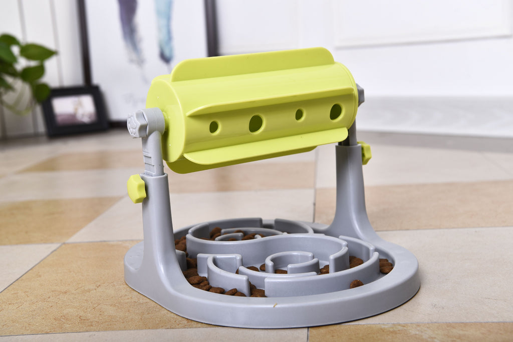Roto Paw IQ Training Interactive Rotating Slow Dog Feeder