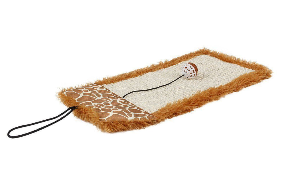 Pet Life ® 'Scrape-Away' Sisal and Jute Hanging Carpet Cat Scratcher Toy