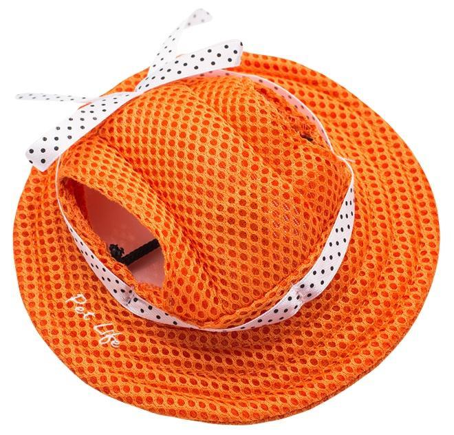 Sea Spot Mesh Brimmed Dog Hat with UV Protection