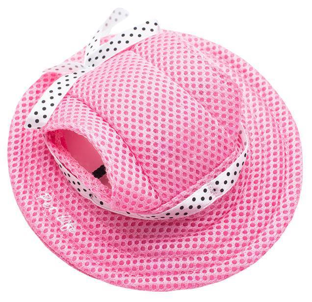 Sea Spot Mesh Brimmed Dog Hat with UV Protection
